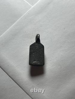 Mini Thai Buddha Amulet Pendant Gold Tone Small Vintage