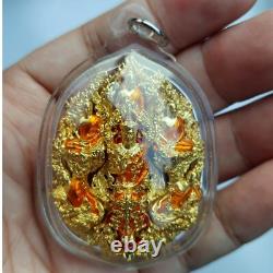 Miracle Buddha Phra Yamaka Patiharn Thai Amulet Pendant Waterproof Casing