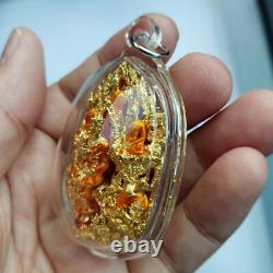 Miracle Buddha Phra Yamaka Patiharn Thai Amulet Pendant Waterproof Casing