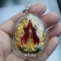 Miracle Buddha Phra Yamaka Patiharn Thai Amulet Pendant Waterproof Casing