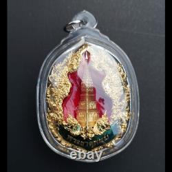 Miracle Buddha Phra Yamaka Patiharn Thai Amulet Pendant Waterproof Casing