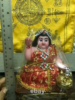 Nang Kwak Money Thai Amulet Help Rich Magic Wealth Lady Love Talisman Buddha