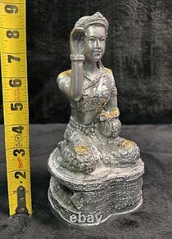 Nang Kwak Thai Goddess Statue Good Trade Wealth & Fortune Amulet Art Decoration