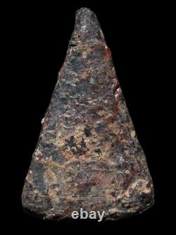 Nang Phaya Embedded Black Silky Iron-Hair Gem Kaeo Khon Lek Thai Buddha Pendant