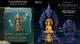 No. 12 BUDDHA STATUE V. NAWA NAGA RACHA LP SOMPLADTANA THAI AMULET JEWELRY