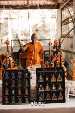 No. 4 BUDDHA STATUE VIMUTTISUK DEVA NAGA POK LP NIKOM THAI AMULET JEWELRY