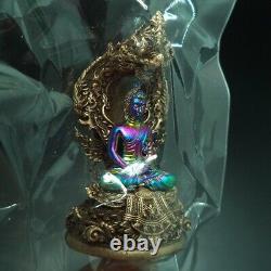 No. 6 BUDDHA STATUE VIMUTTISUK DEVA NAGA POK LP NIKOM THAI AMULET JEWELRY