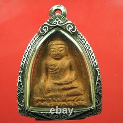 Old Loungpor Toh WAT BANGKATING Ayutthaya period. Thai buddha amulet&Card