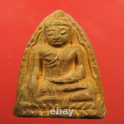 Old Loungpor Toh WAT BANGKATING Ayutthaya period. Thai buddha amulet&Card