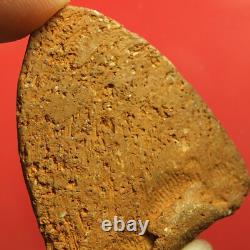 Old Loungpor Toh WAT BANGKATING Ayutthaya period. Thai buddha amulet&Card