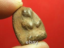Old Phra Pidta Kru Wat ku yang kamphaeng phet 100Yrs+. Thai buddha amulet&Card#3
