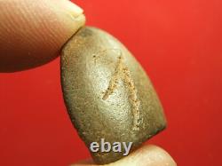 Old Phra Pidta Kru Wat ku yang kamphaeng phet 100Yrs+. Thai buddha amulet&Card#3