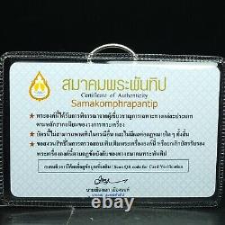 Old Phra Pidta Yant Nar Hoaw Kow Luang Phor Iam Wat Nang. Thai buddha Card #3
