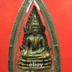 Old Rare Phra Buddha Chinnaraj Indojeen Wat Suthad, Thai buddha amulet, Card