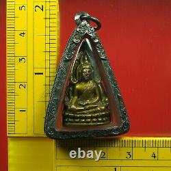 Old Rare Phra Buddha Chinnaraj Jaowkhunsri, Wat Suthad, Thai buddha amulet, Card