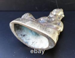 Old Thai Amulet Buddha Sukhothai Bronze