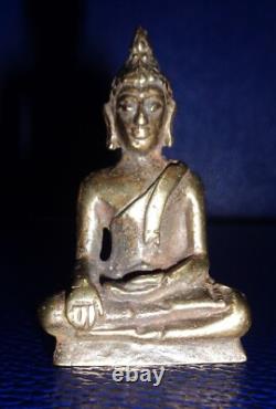 Old Thai Amulet Sukhothai Buddha Powerful Life Lucky Rich Success