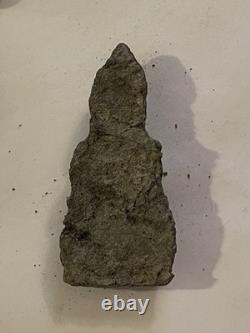 Old Thai Buddha Amulet Clay Standing Buddha Phra Pim Collectible