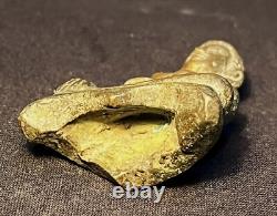 Old Thai Buddha Amulet Phra Chiang Saen Sing 3 Buddha Bronze