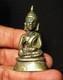 Old Thai Buddha Amulet Phra Chiang Saen Sing Sam Bronze