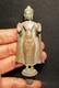 Old Thai Buddha Standing, Lopburi Buddha Art Khmer Style Amulet Bronze