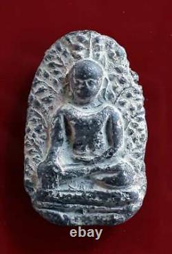 Old Thai Magic Amulet Buddha Phra Perm Kru Wat Don Keaw Lumphun Real Talisman