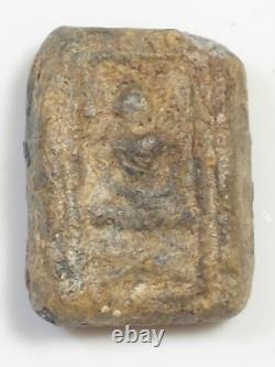 Old thai amulet Buddha phra somdej Pilan Pim Small Lucky talisman pendant