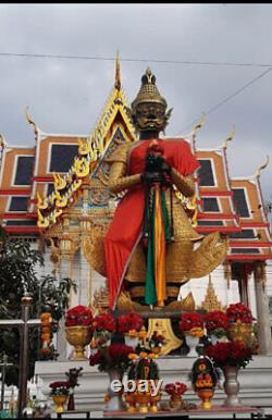 Original Phra Thai Amulet Thailand Buddha Tao Wessuwan Wat Sutat Pendant