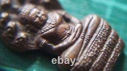 Original Thai Amulet Phra Naga Prok Naga Genuine Buddha / Naga Miracle