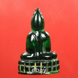 PHRA KAEW MORAKOT lLP JIANG BE. 2500 Wat Charoen Sukharam Thai buddha amulet #2