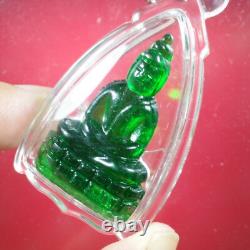 PHRA KAEW MORAKOT lLP JIANG BE. 2500 Wat Charoen Sukharam Thai buddha amulet #2