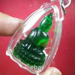 PHRA KAEW MORAKOT lLP JIANG BE. 2500 Wat Charoen Sukharam Thai buddha amulet #2