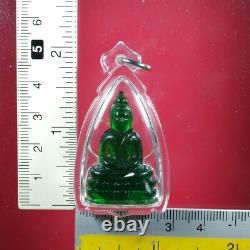 PHRA KAEW MORAKOT lLP JIANG BE. 2500 Wat Charoen Sukharam Thai buddha amulet #2
