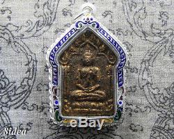 PHRA KHUN PAEN PRAI KRUMAN LP TIM WAT RAHANLAI PIM YAI Thai Amulet Buddha Charm