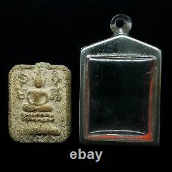 PHRA LP PARN PIM KEE MEN(Porcupine) THAI BUDDHA AMULET OLD LUCK CHARM THAILAND