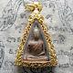PHRA NANG PRAYA PHITSANULOK Thai Amulet Buddha Old Antiques Pendant Case Luck