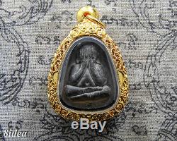 PHRA PIDTA PLODNEE LP TOH WAT PRADOOSHIMPEE Thai Amulet Buddha Charm BE. 2521 T4