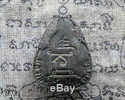 PHRA PIDTA PLODNEE LP TOH WAT PRADOOSHIMPEE Thai Amulet Buddha Charm BE. 2521 T4