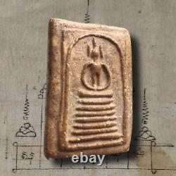 PHRA-SOMDEJ TOH Thai Buddha WAT KET CHAI YO THAI RARE OLD SOMDAJ THOR AMULET