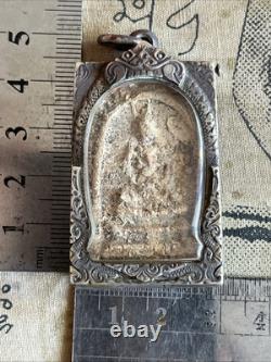 PHRA SOMDEJ TOH WAT Bang Khunphrom! OLD RARE THAI AMULET ANTIQUE BUDDHA