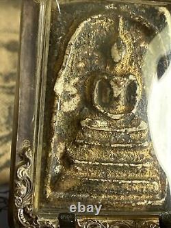 PHRA SOMDEJ TOH WAT Bang Khunphrom! OLD RARE THAI AMULET ANTIQUE BUDDHA