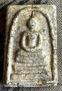 PHRA SOMDEJ TOH WAT Bang Khunphrom! OLD RARE THAI AMULET ANTIQUE BUDDHA