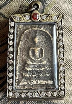 PHRA SOMDEJ TOH WAT Rakhang! OLD RARE THAI AMULET ANTIQUE BUDDHA