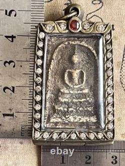 PHRA SOMDEJ TOH WAT Rakhang! OLD RARE THAI AMULET ANTIQUE BUDDHA