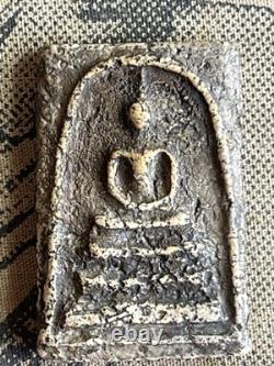 PHRA SOMDEJ TOH WAT Rakhang! OLD RARE THAI AMULET ANTIQUE BUDDHA