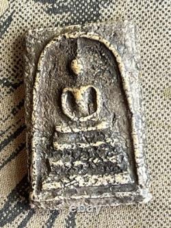 PHRA SOMDEJ TOH WAT Rakhang! OLD RARE THAI AMULET ANTIQUE BUDDHA