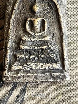 PHRA SOMDEJ TOH WAT Rakhang! OLD RARE THAI AMULET ANTIQUE BUDDHA
