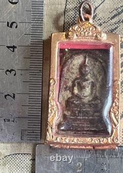 PHRA SOMDEJ WAT Bang Khun Phrom, OLD RARE THAI AMULET ANTIQUE BUDDHA