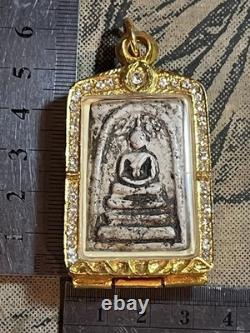 PHRA SOMDEJ WAT Rakhang! Phim Prok Poh, OLD RARE THAI AMULET ANTIQUE BUDDHA