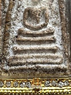PHRA SOMDEJ WAT Rakhang! Phim Yai, OLD RARE THAI AMULET ANTIQUE BUDDHA